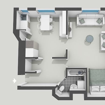 Magnificent Sea View! Luminous 1 Bedroom For Max 4 헬싱키 외부 사진