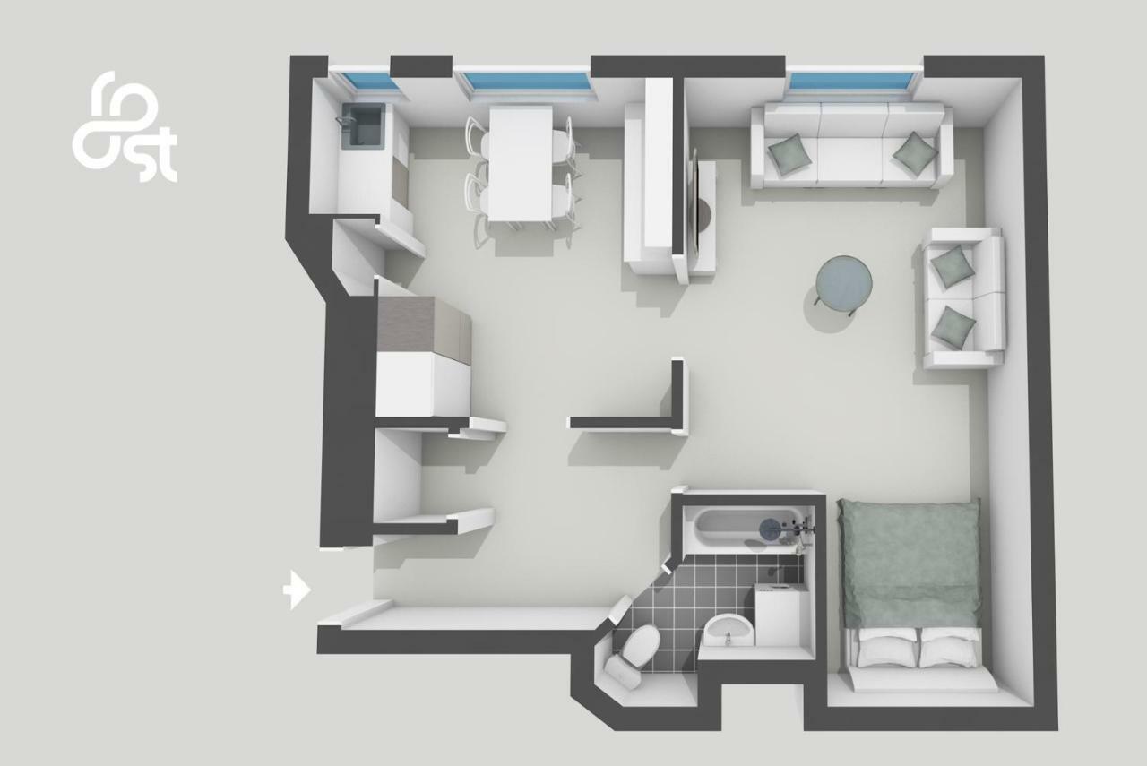 Magnificent Sea View! Luminous 1 Bedroom For Max 4 헬싱키 외부 사진